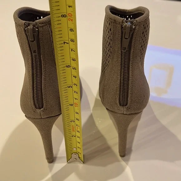 Call It Spring Perforated Pointed Toe ankle Booties - Picture 7 of 11